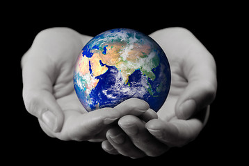 Image showing Holding the World 