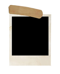 Image showing old polaroid frame