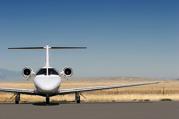 Image showing private corporate jet