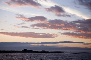 Image showing Beach Sunset