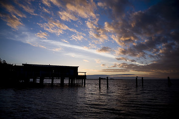 Image showing Beach Sunset