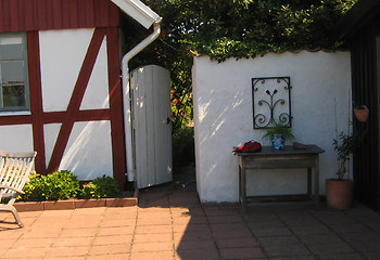 Image showing Half-timbered house