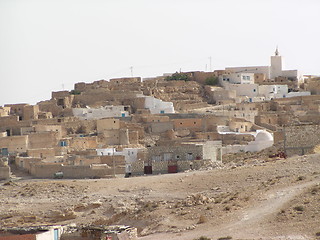 Image showing town in sahara