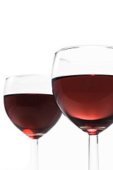 Image showing 2 Wineglasses 