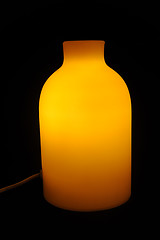 Image showing The orange lamp