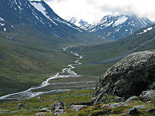 Image showing mountain stream