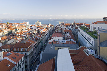 Image showing roofs of Lisbon