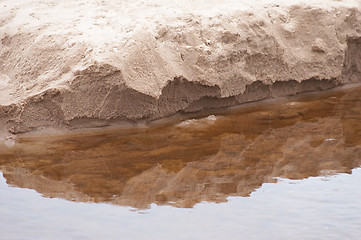 Image showing sandy shore