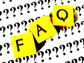 Image showing faq