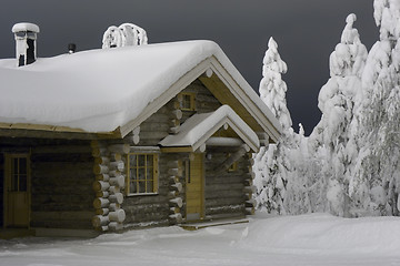 Image showing christmas cottage