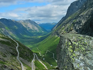 Image showing green valley