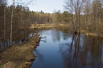 Image showing spring river