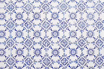 Image showing glazed tiles