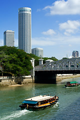Image showing Singapore River