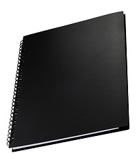 Image showing spiral notebook
