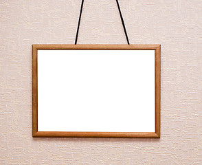 Image showing wooden frame