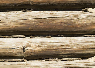 Image showing wooden logs