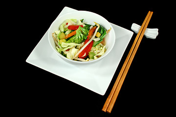 Image showing Asian Stir Fry Vegetables