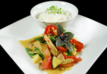 Image showing Creamy Thai Chicken Curry 1