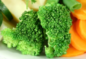 Image showing Steamed Broccoli