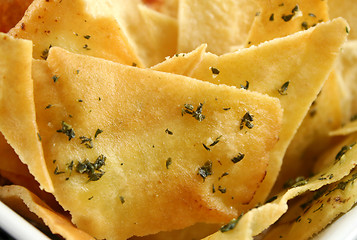 Image showing Pita Chip Background