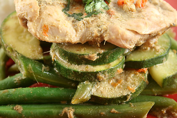 Image showing Thai Green Poached Chicken 2