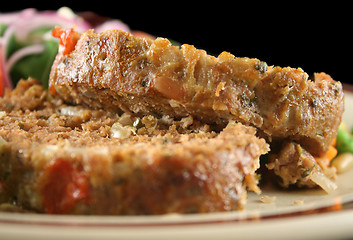 Image showing Meatloaf And Vegetables 5