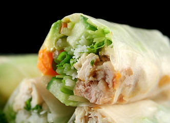 Image showing Vietnamese Rice Paper Rolls 5