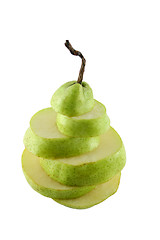 Image showing Sliced Pear 2