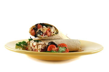 Image showing Chicken Salad Wrap 2