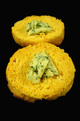 Image showing Pumpkin Scone Halves