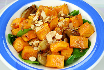 Image showing Pumpkin And Onion Salad