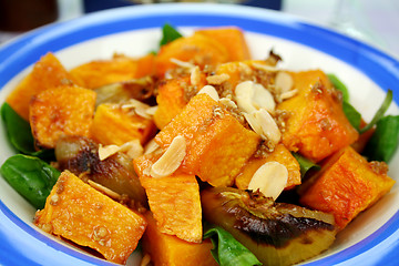 Image showing Pumpkin And Onion Salad