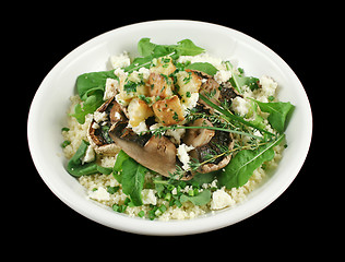 Image showing Mushrooms With Ricotta