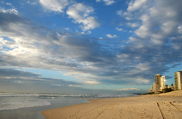 Image showing Surfers Paradise Beach