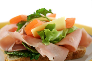 Image showing Open Sandwich 6