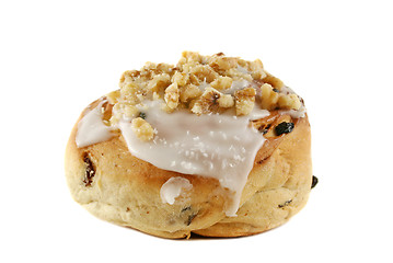 Image showing Sticky Bun With Walnuts 1