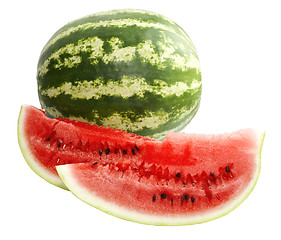 Image showing watermelon on white