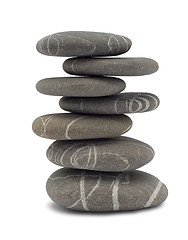 Image showing balancing pebbles