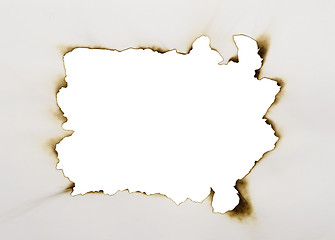 Image showing burned frame