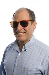 Image showing middle age man with sunglasses