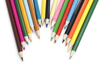 Image showing colour pencils 