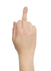 Image showing finger