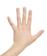 Image showing hand