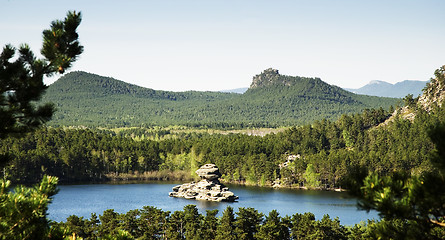 Image showing mountain lake