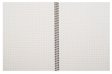Image showing open notebook