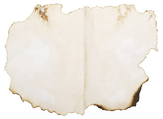 Image showing paper burnt blank