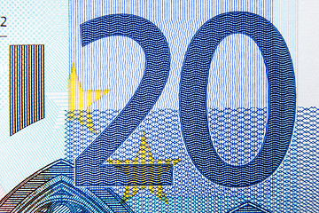 Image showing 20 Euro Note Macro II