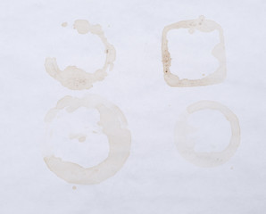 Image showing coffee stains