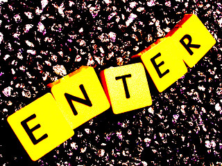 Image showing enter